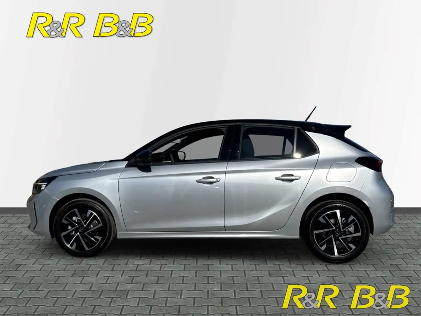 Opel Corsa F GS 1.2 Turbo AT SITZHEIZUNG+KLIMA+LENKRADHEIZUNG Silber - 2