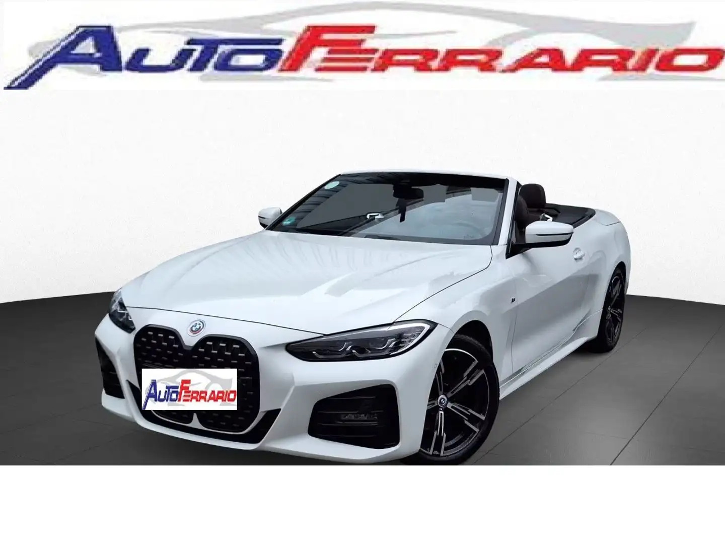 BMW 420 CABRIO M SPORT 18" PELLE TOTALE SED. ELETTRICI Weiß - 1