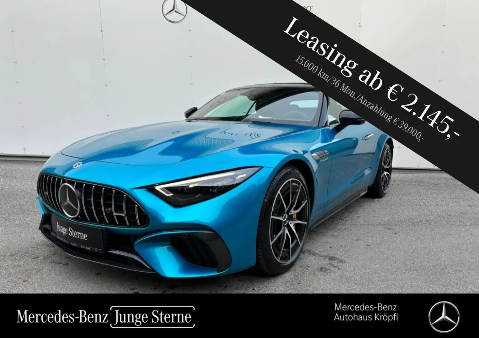 Mercedes-Benz SL 63 AMG 4MATIC+ AMG FAP MBUX Navi AR Blau - 2