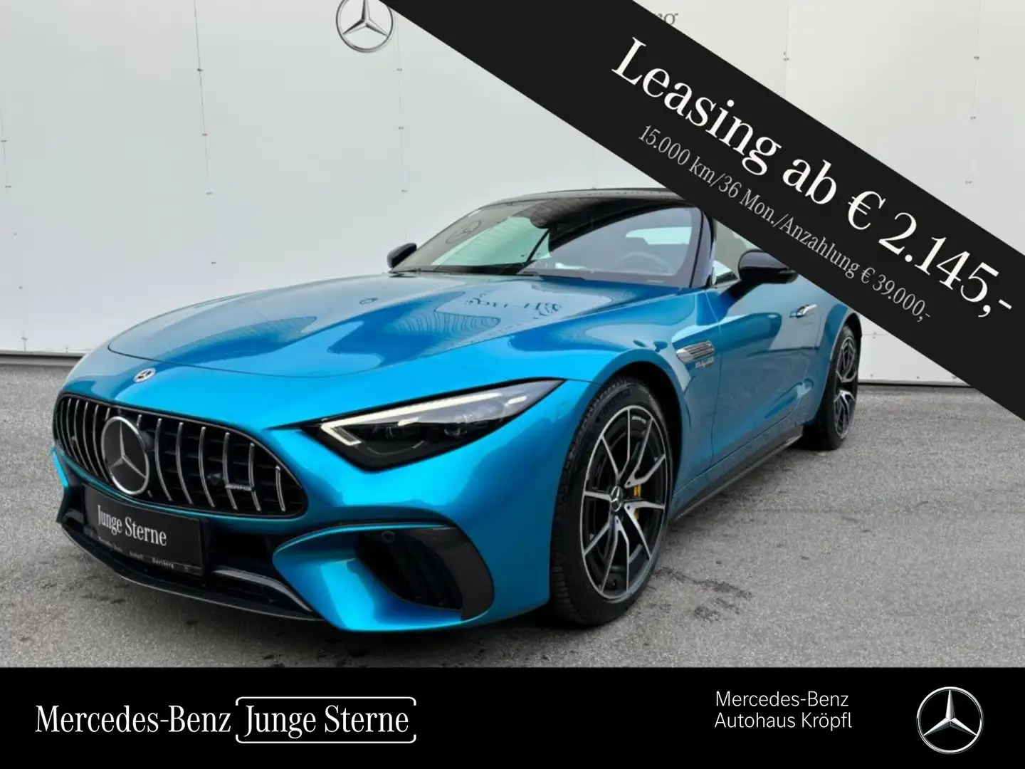 Mercedes-Benz SL 63 AMG 4MATIC+ AMG FAP MBUX Navi AR Blau - 1