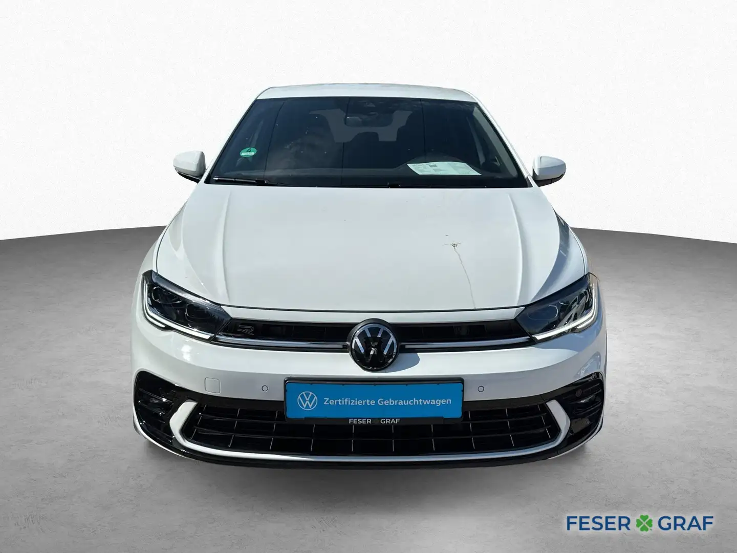 Volkswagen Polo 1.0 TSI DSG R-Line NAVI ACC APP IQ.LIGHT Weiß - 2