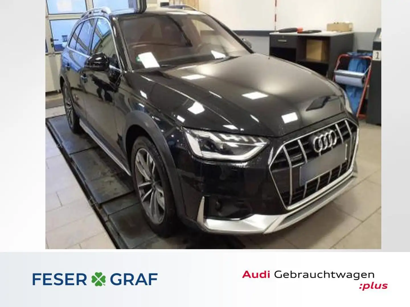 Audi A4 allroad 45 TFSI qu Matrix,Leder,Navi,HUD,B&O,Kamera Schwarz - 1