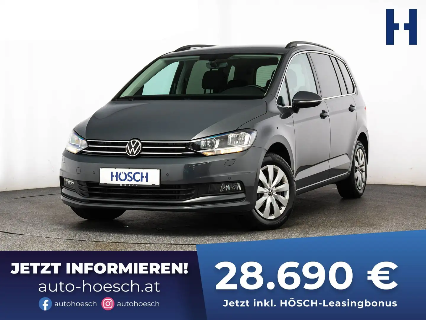 Volkswagen Touran 1.5 TSI Comfortline Aut. 7-SITZE ACC MEGA DEAL++ Grau - 1