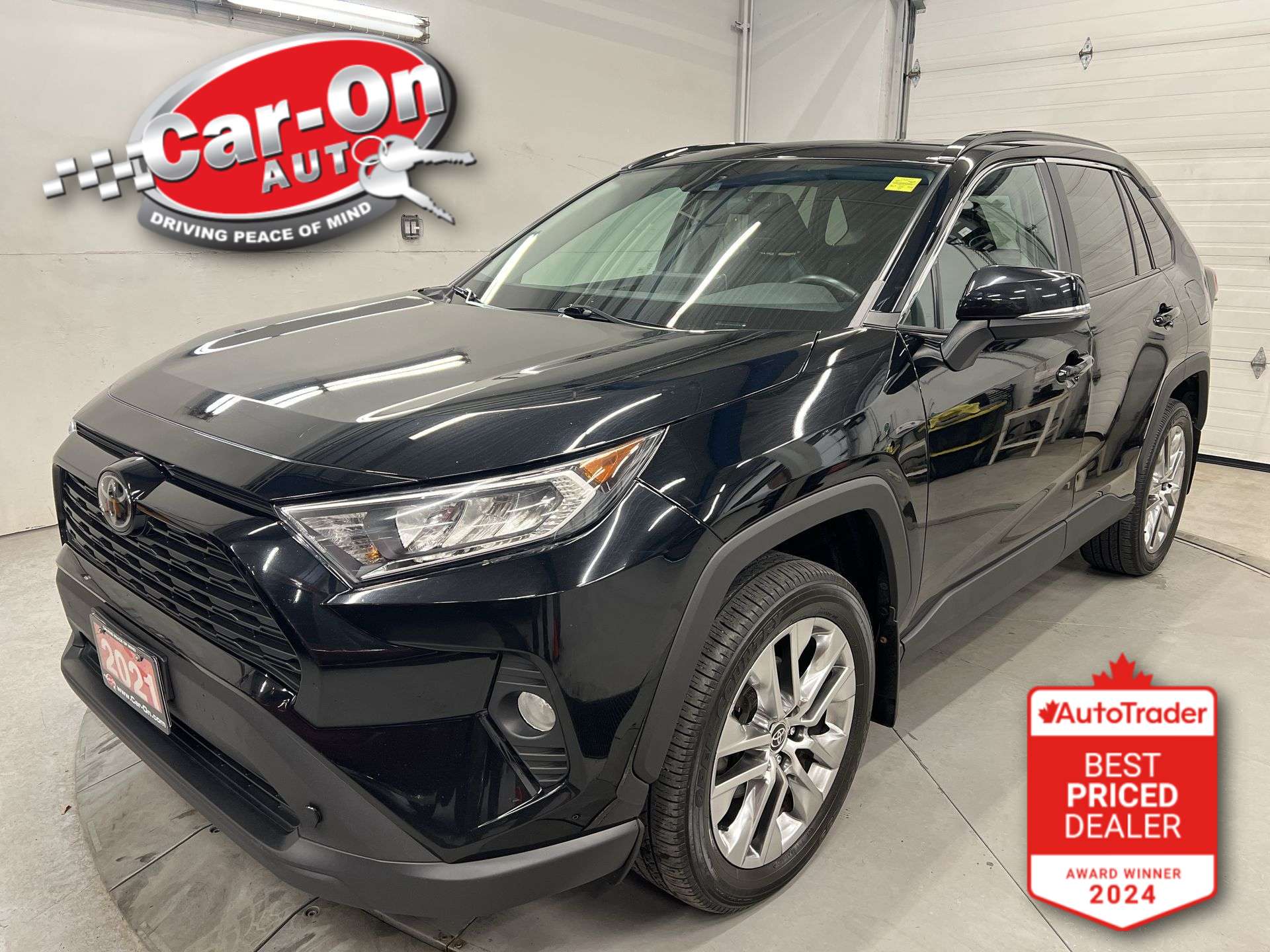 Black 2021 Toyota RAV4 SUV / Crossover All-Wheel Drive Automatic