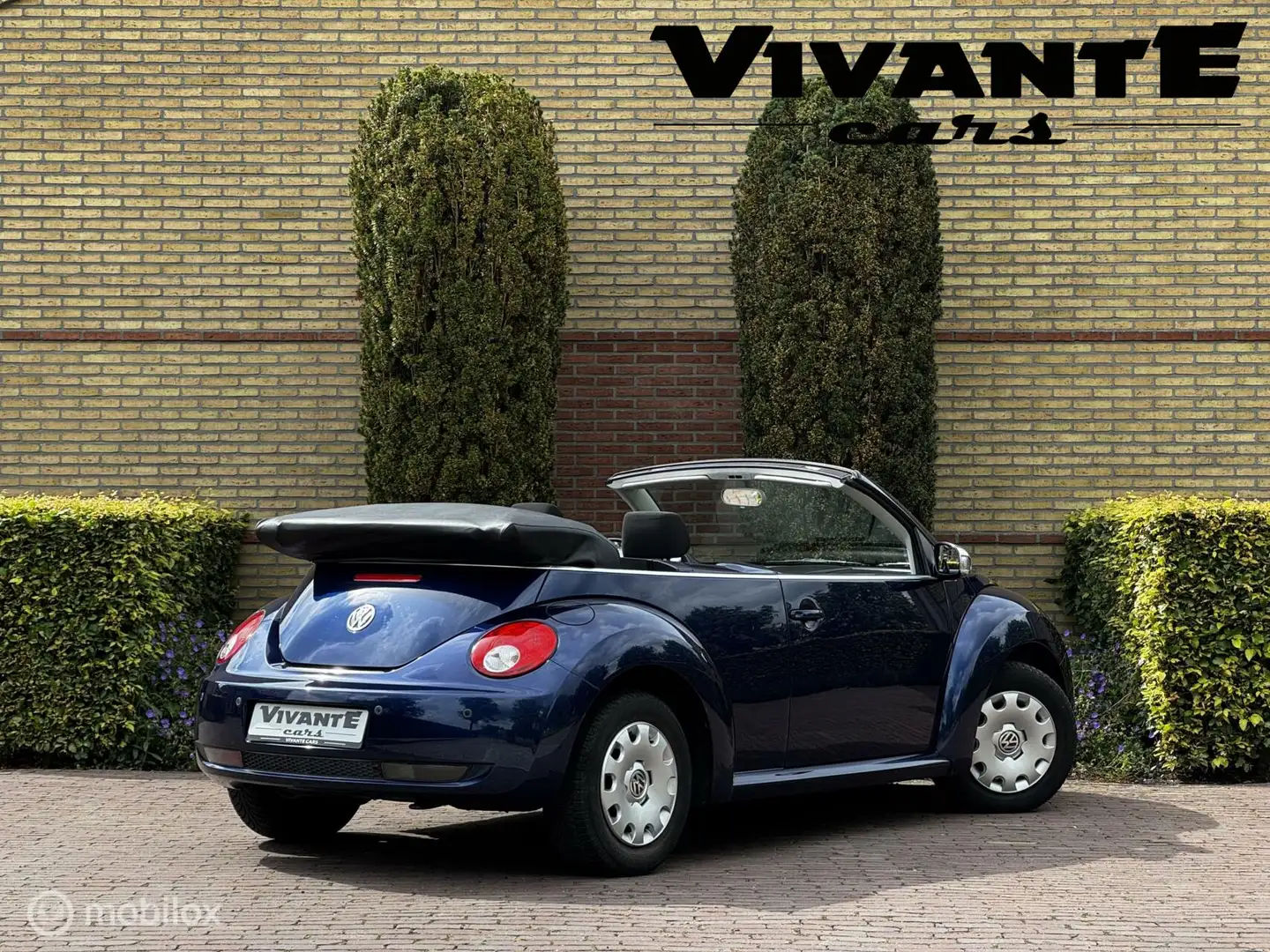 Volkswagen New Beetle Cabriolet 1.6 Highline Stoel.vrw*Airco Blauw - 2