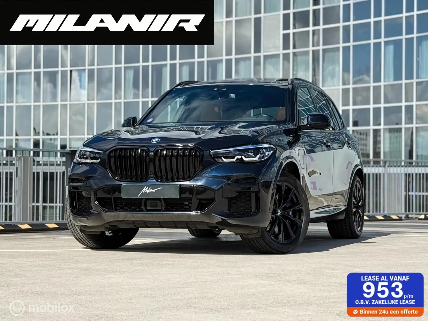 BMW X5 xDrive45e M-Sport | Pano | Sfeer | Dealer onderhou Blauw - 1