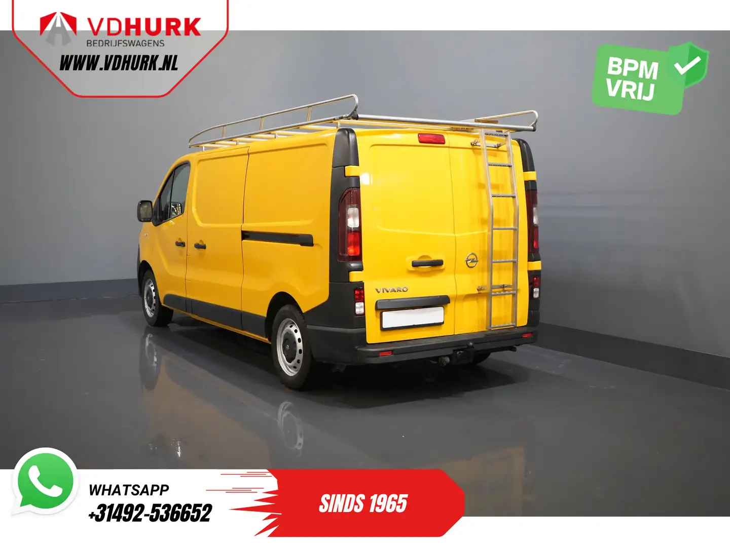 Opel Vivaro 1.6 CDTI 120 pk L2 2x schuifdeur/ imperiaal/ trap/ Gelb - 2