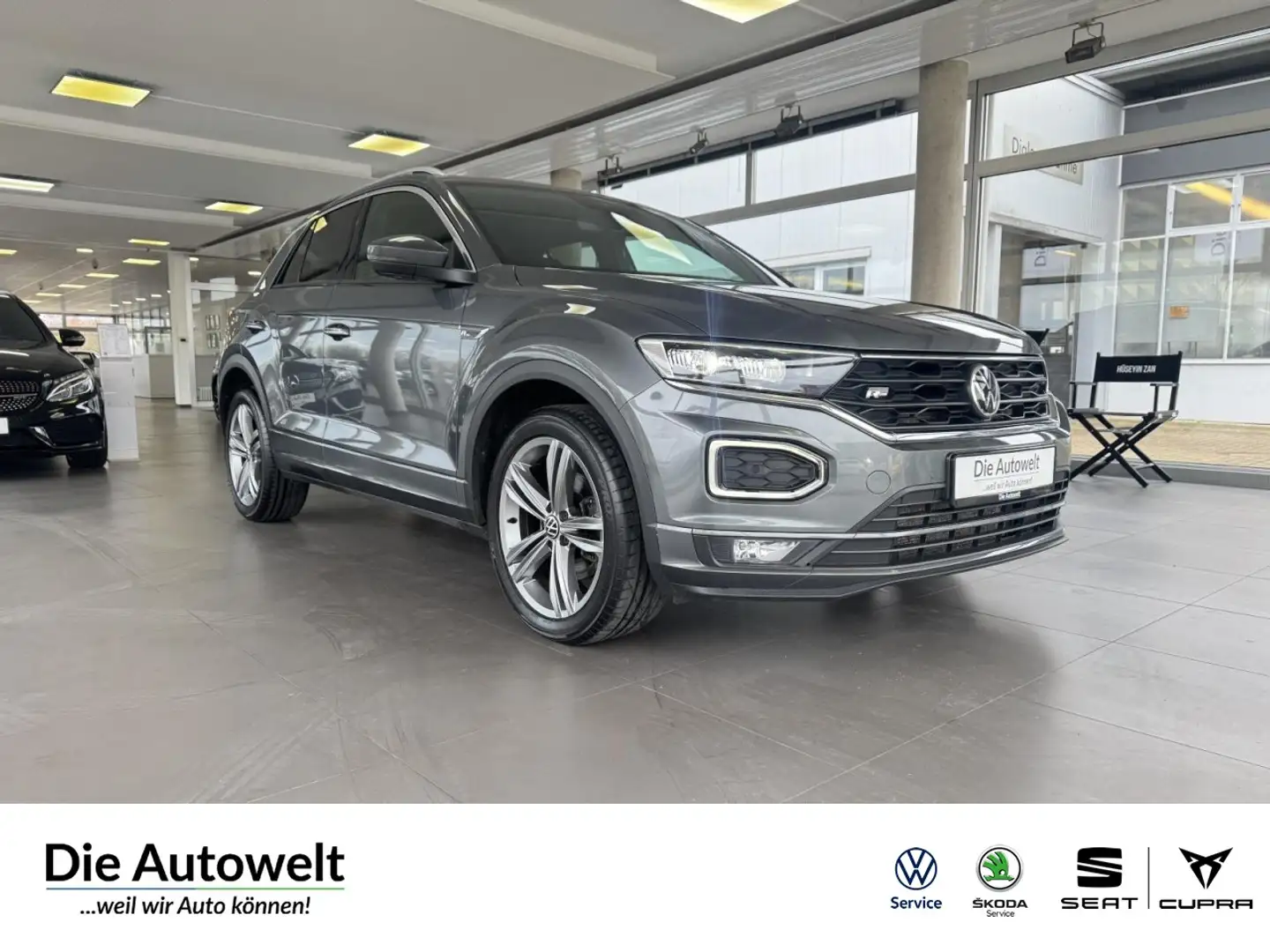 Volkswagen T-Roc Sport 2.0 TDI DSG 2x R-LINE NAVI LED ACC Grau - 1