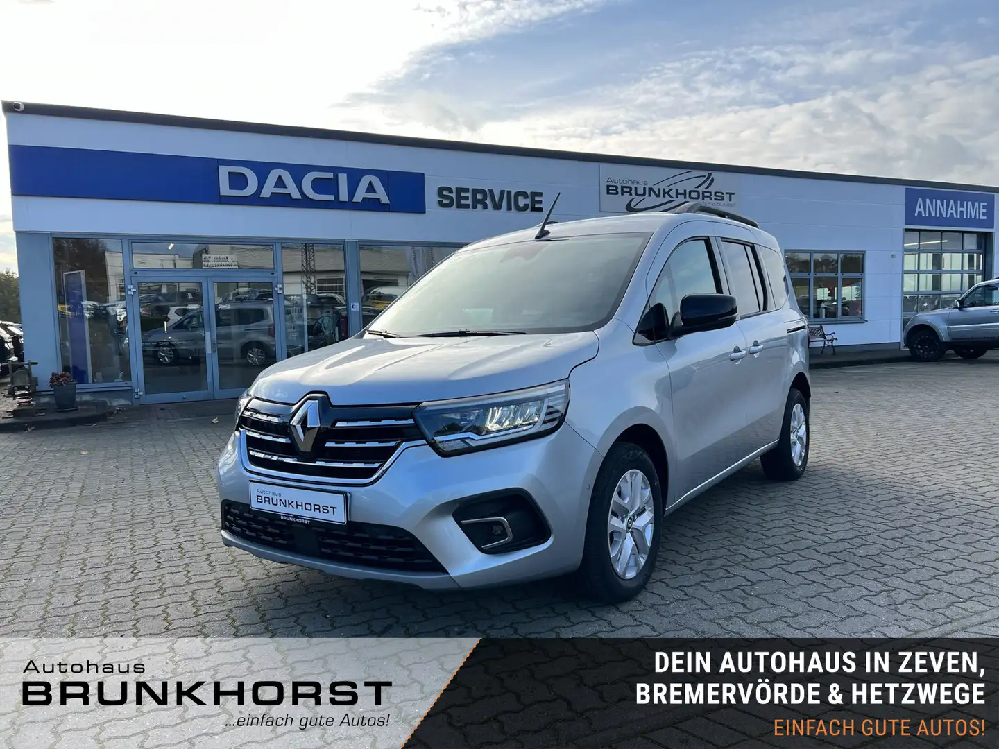 Renault Kangoo TCe 130 EDC Techno Klimaautomatik+LED+DAB Gri - 1