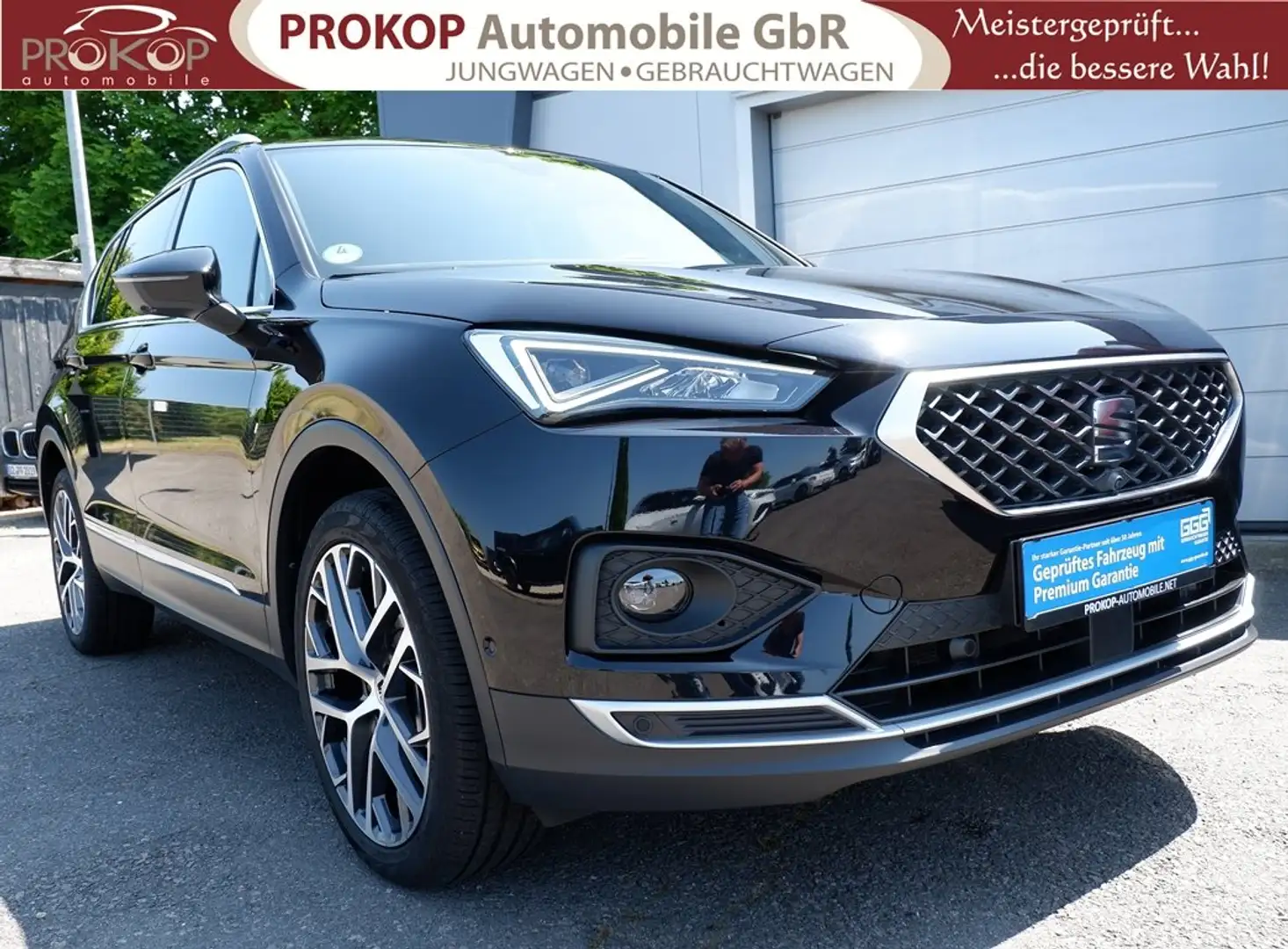 SEAT Tarraco Xper. e-Hybrid ACC DCC Nav LED 360° AHK 20"LM Schwarz - 2