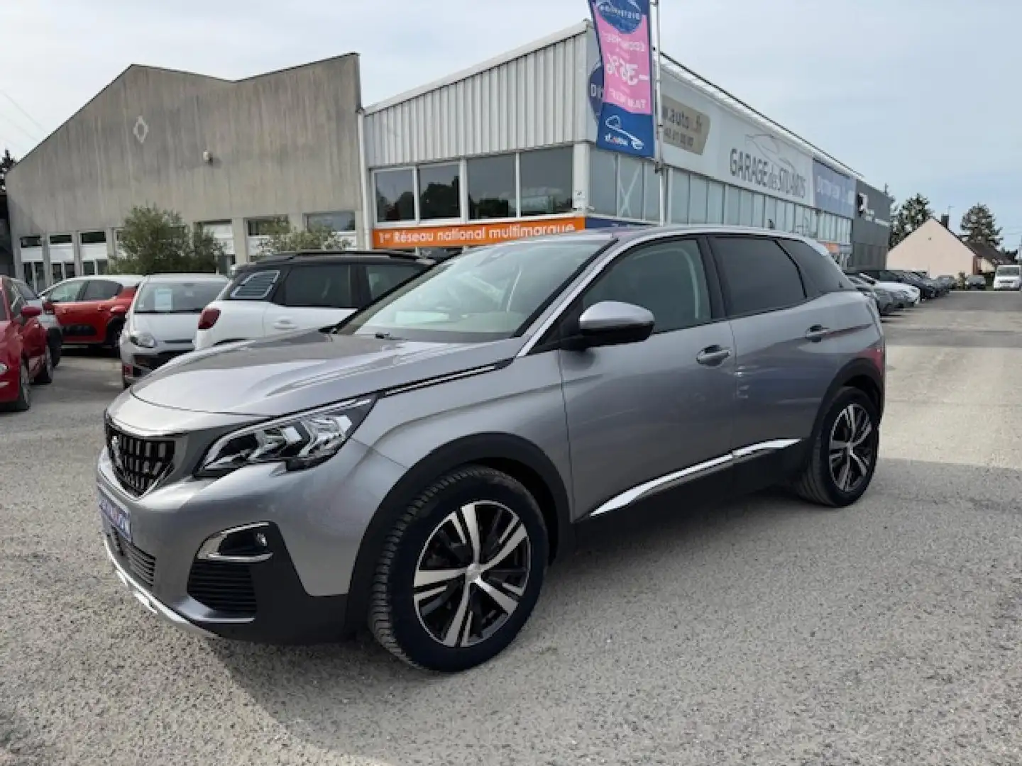 Peugeot 3008 1.6 BLUEHDi S\u0026S - 120 - ALLURE Gris - 1