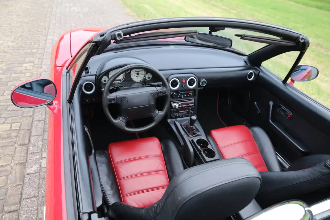 Mazda MX-5 Miata 1.6 - Leder - Front lip - 18.2 - roll bar - Spaghetti -, foto 6