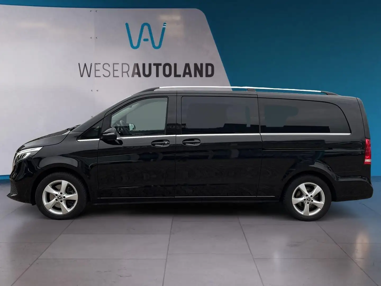 Mercedes-Benz V 250 V250d AVANTGARDE EDITION XL LEDER BURMESTER 360° Noir - 2