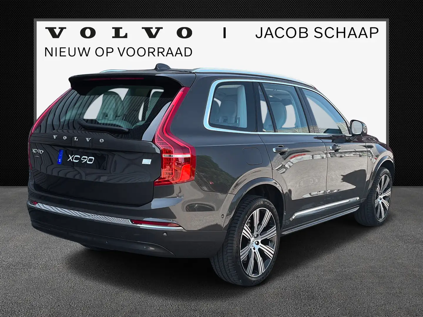 Volvo XC90 T8 Recharge AWD Plus Bright Luchtvering / 360 came Grijs - 2