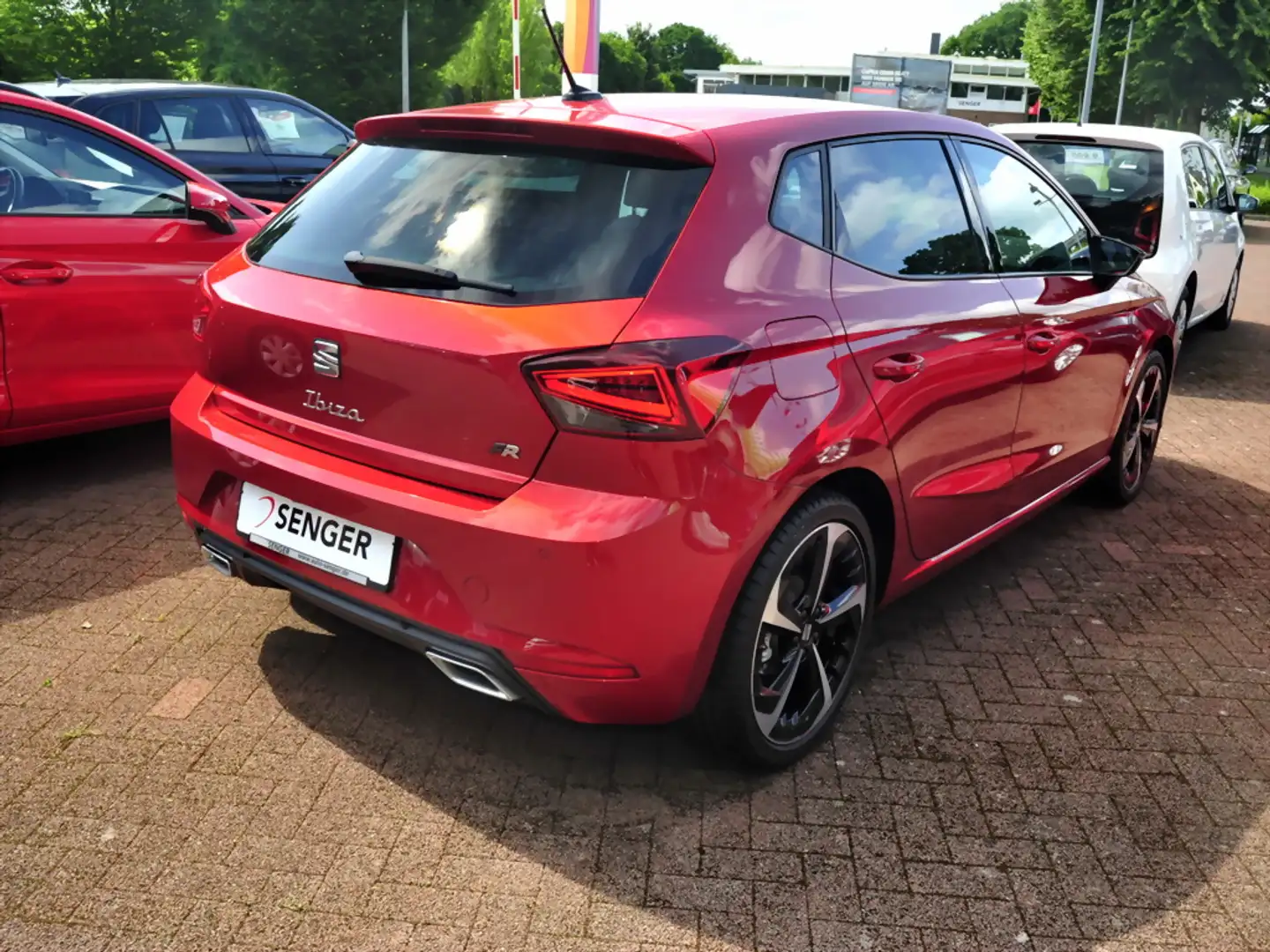 SEAT Ibiza 1.0 TSI FR Navi Beats LED PDC ACC 18" Rouge - 2