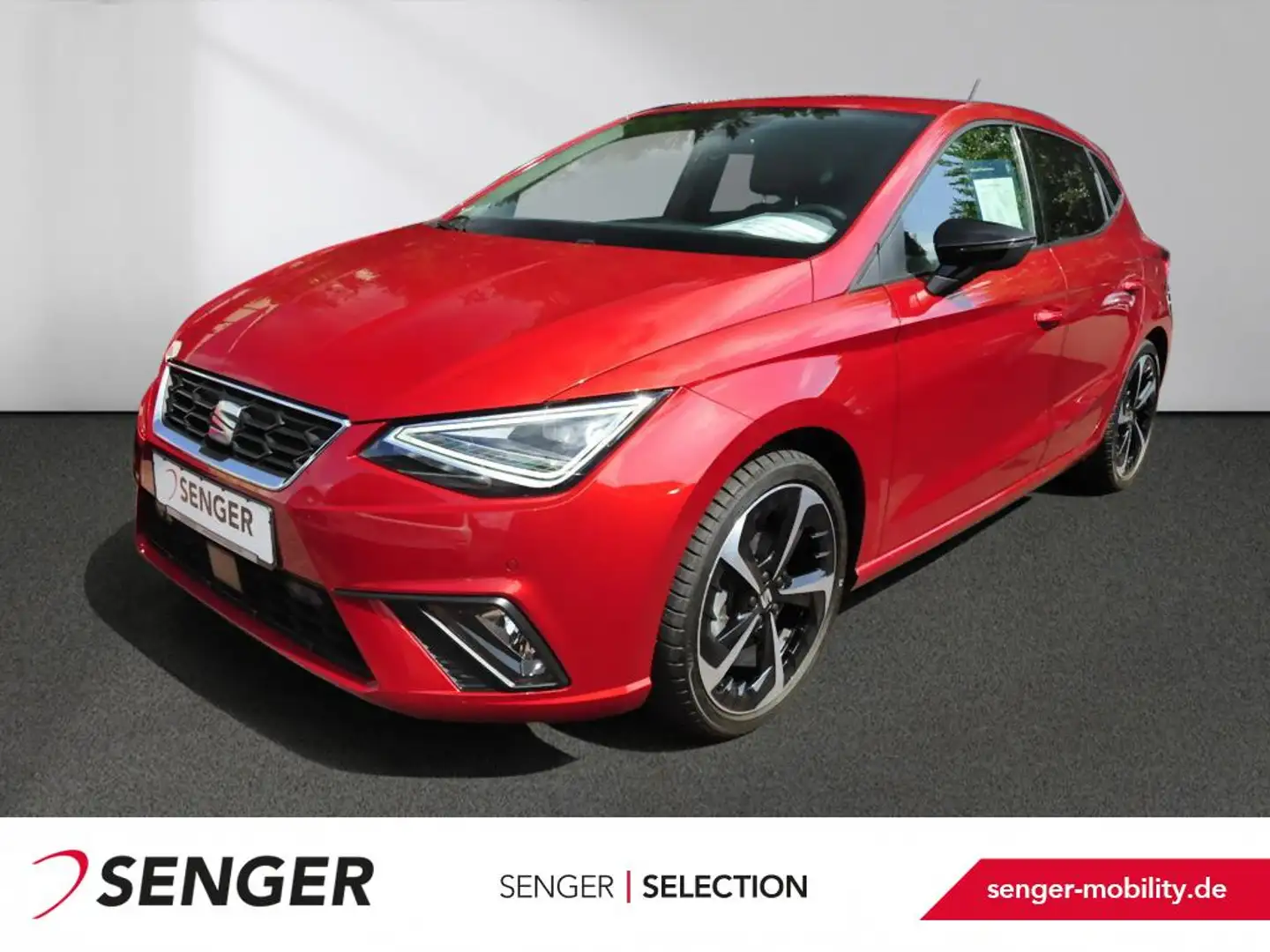 SEAT Ibiza 1.0 TSI FR Navi Beats LED PDC ACC 18" Rouge - 1