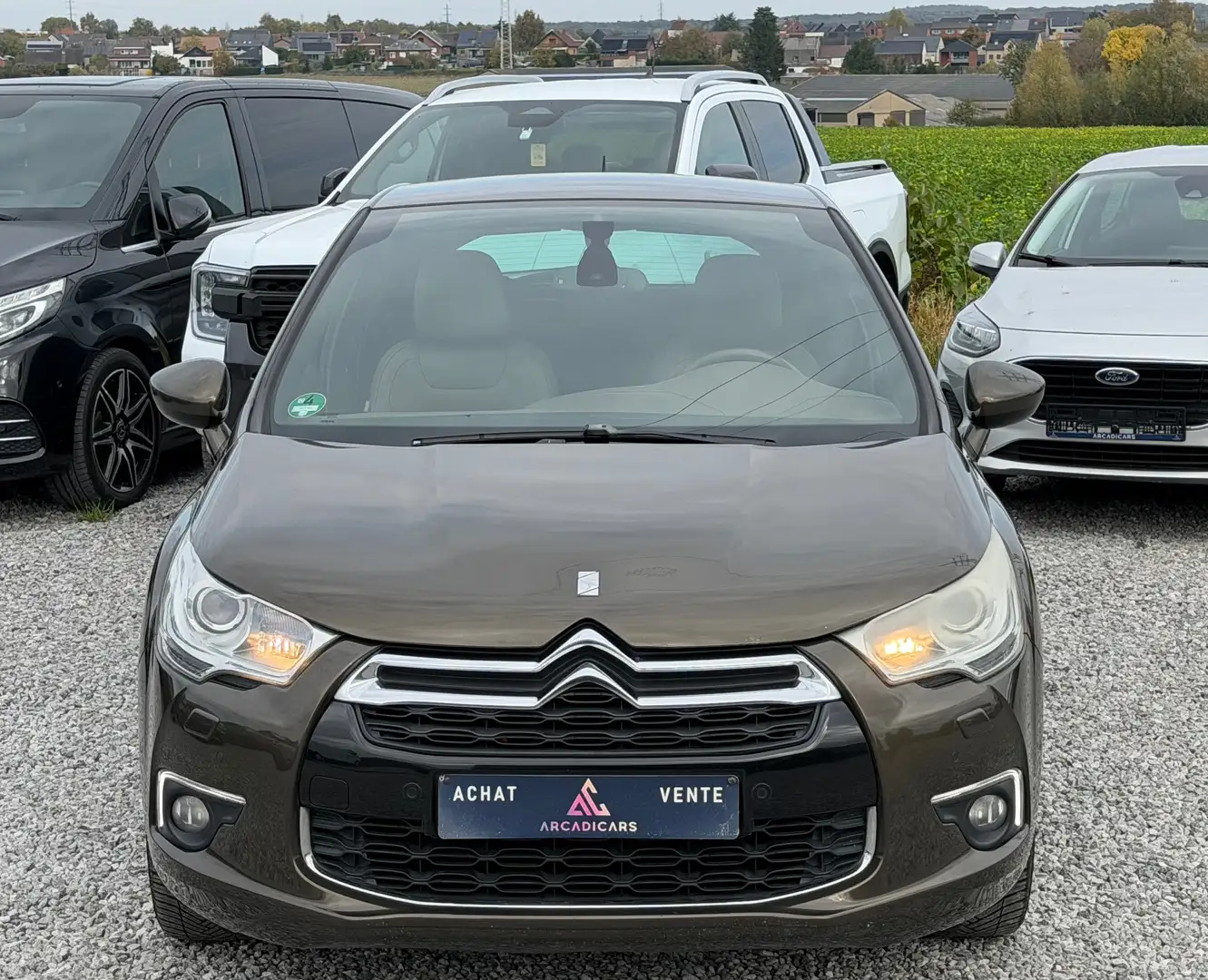 Citroen DS4 DS4 1.6 HDi AUTOMATIQUE - GPS - AIR CO - CUIR Brun - 2
