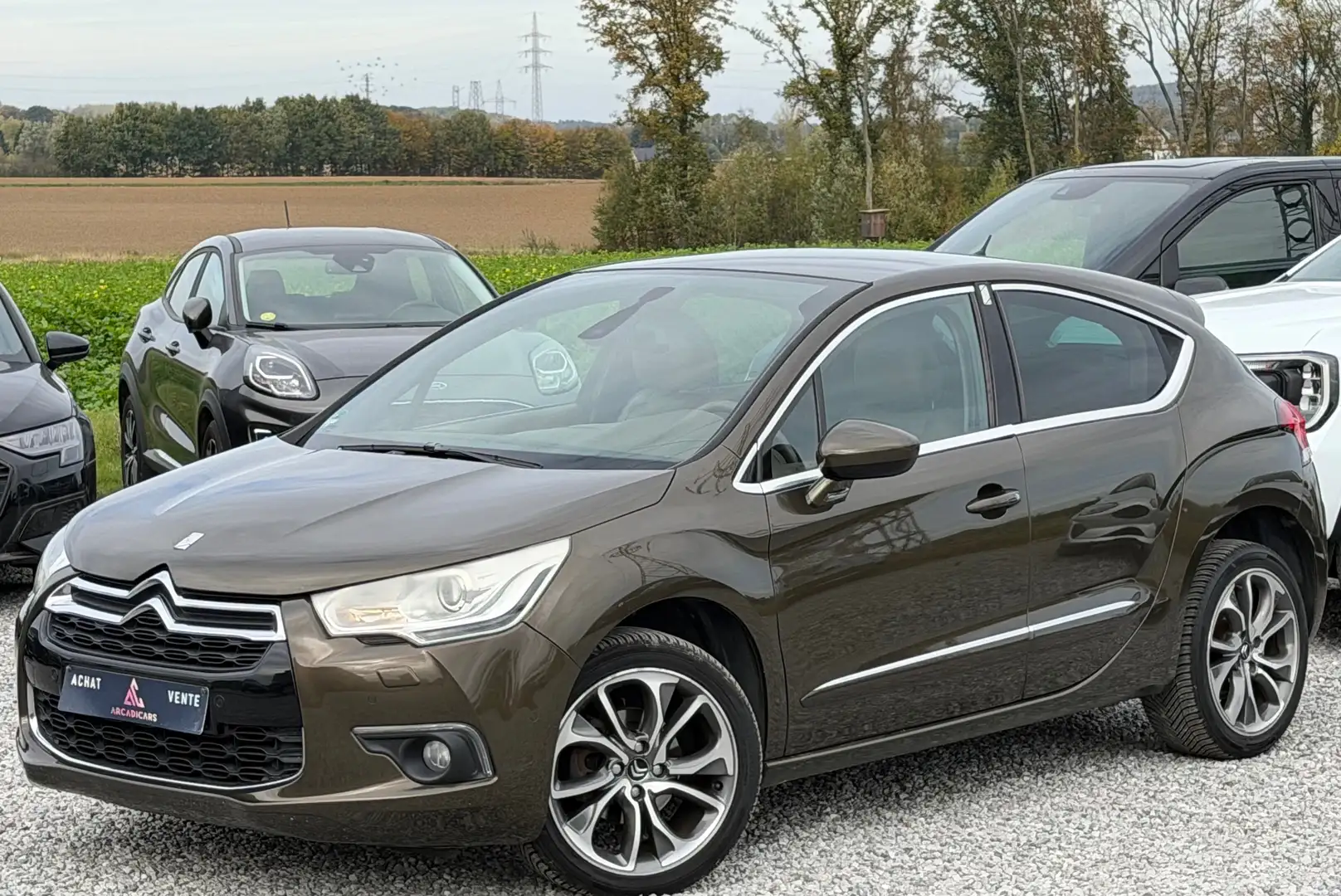 Citroen DS4 DS4 1.6 HDi AUTOMATIQUE - GPS - AIR CO - CUIR Brun - 1