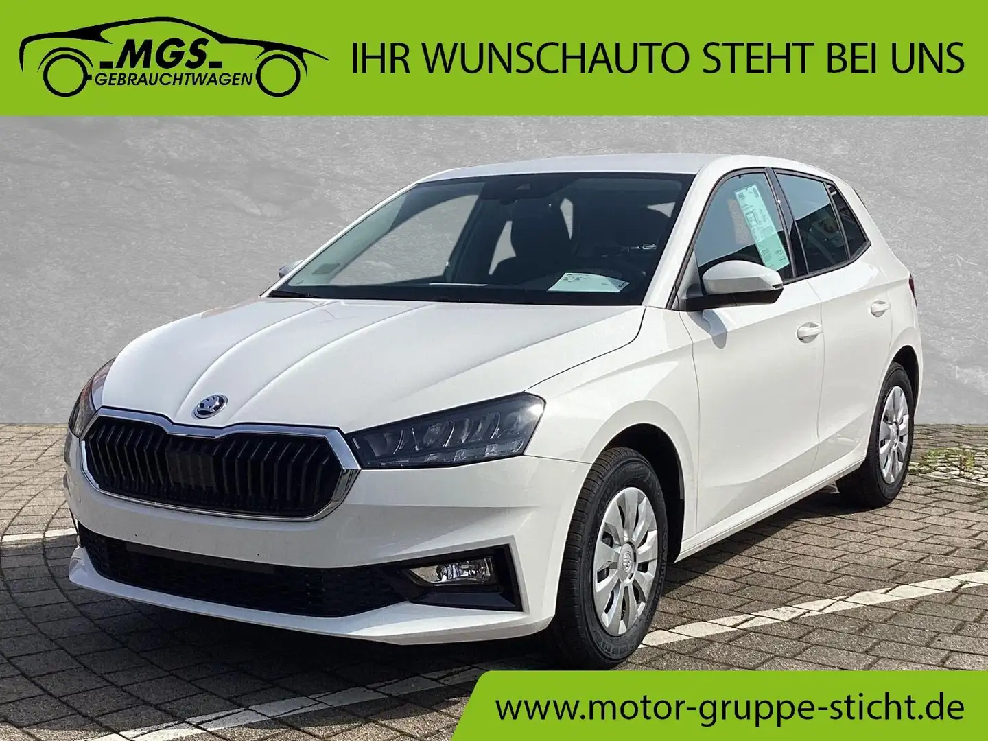 Skoda Fabia Selection DAB #BT #ANDROID #S&S Wit - 1