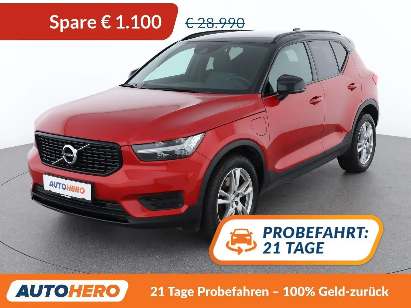 Volvo XC40 1.5 T5 Plug-in Hybrid R Design Expression Orange - 1