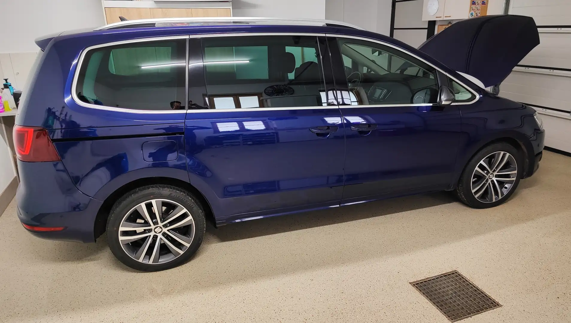SEAT Alhambra Alhambra FR 2,0 TDI DSG 4WD FR Blau - 1