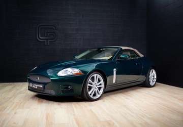 CABRIOLET XKR 416CH V8 BRITISH RACING GREEN INTERIEUR BEIGE