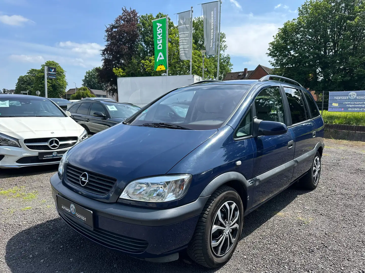 Opel Zafira Zafira A 1.8 *Automatik+7-Sitzer*TÜV 06.2025 Niebieski - 1