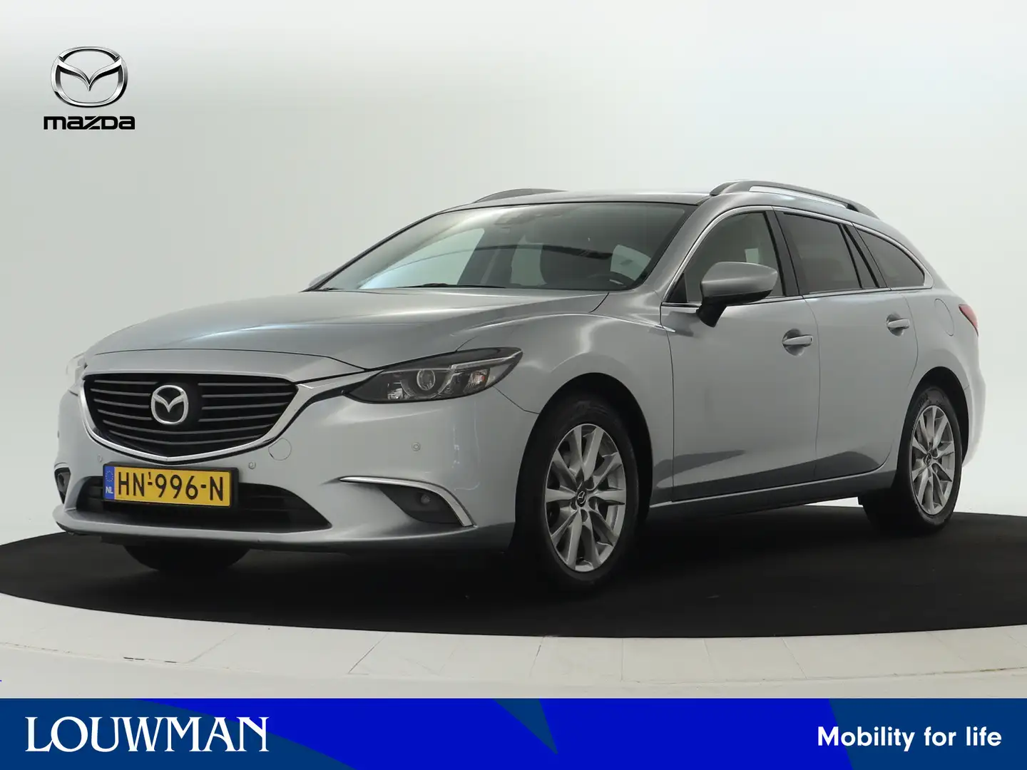 Mazda 6 Sportbreak 2.0 SkyActiv-G 165 TS+ | Trekhaak | Grijs - 1