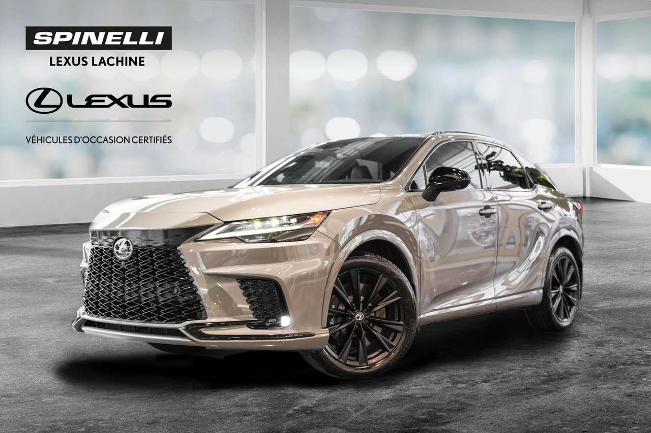 2026 Lexus RX 500h F SPORT 3 MARK LEVINSON CUIR ROUGE TOIT PANO