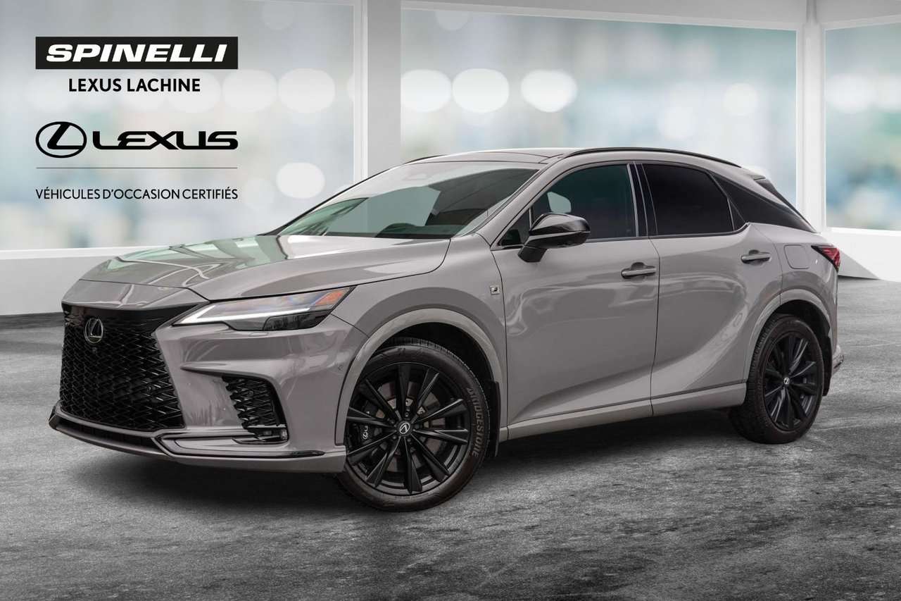2026 Lexus RX 500h F SPORT 3 MARK LEVINSON CUIR ROUGE TOIT PANO
