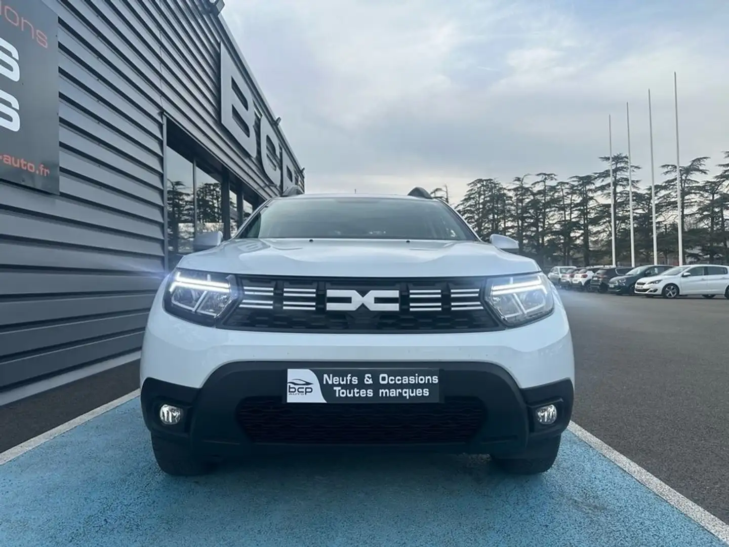 Dacia Duster 1.5 BLUE DCI 115CH EXPRESSION 4X4 Blanc - 2