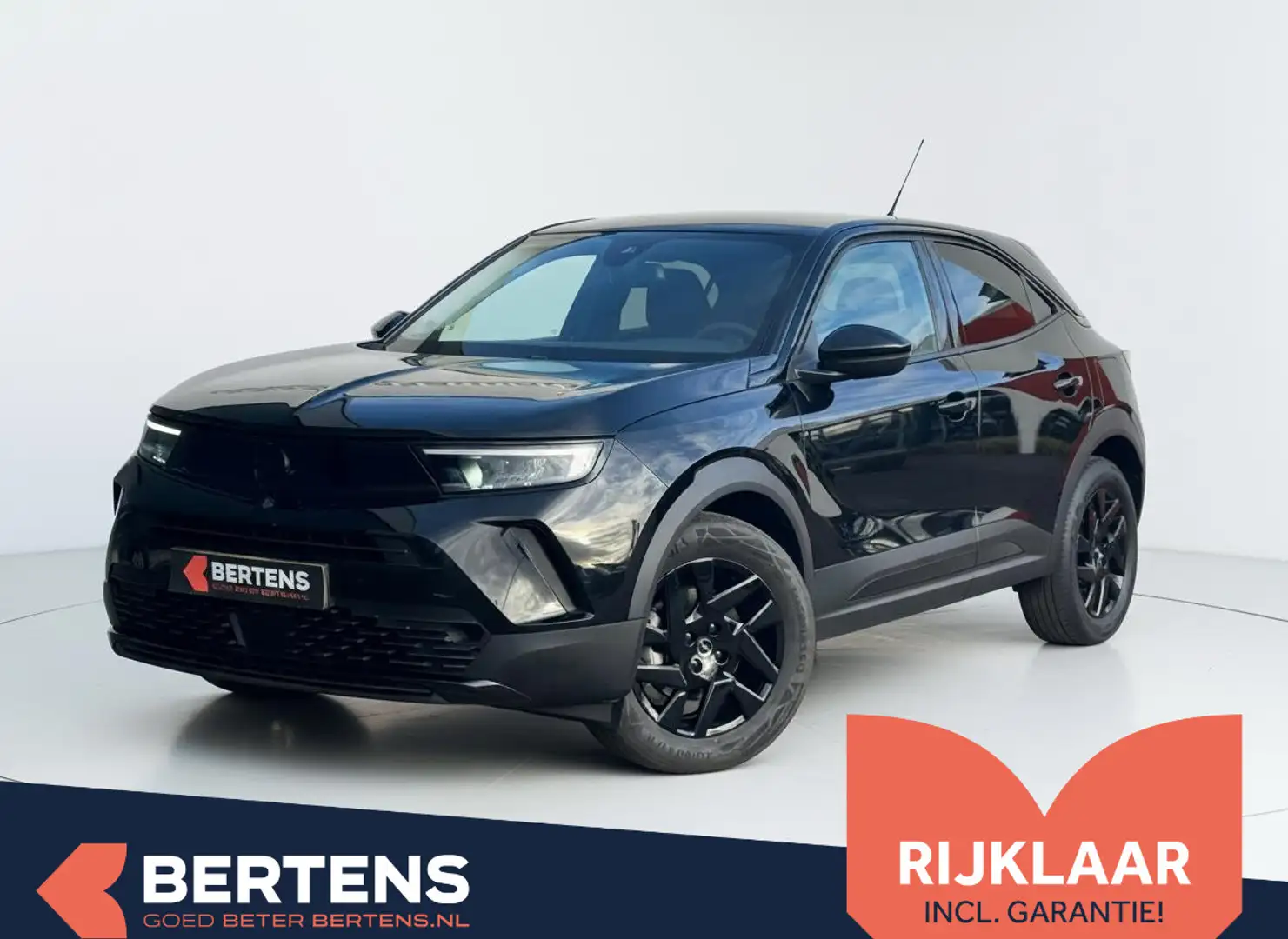 Opel Mokka 1.2 Turbo Hybrid GS | Automaat | Navi | Apple Carp Schwarz - 1