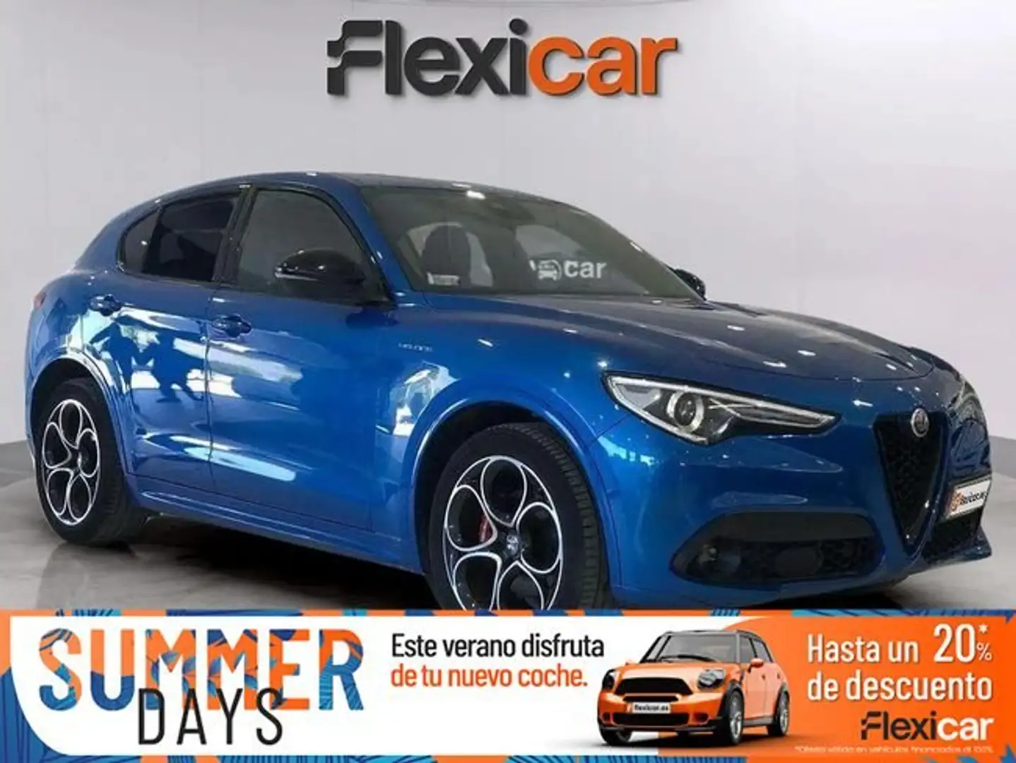 Alfa Romeo Stelvio 2.2+Di%C3%A9sel+154kW+%28210CV%29+Veloce+Q4 Azul - 1