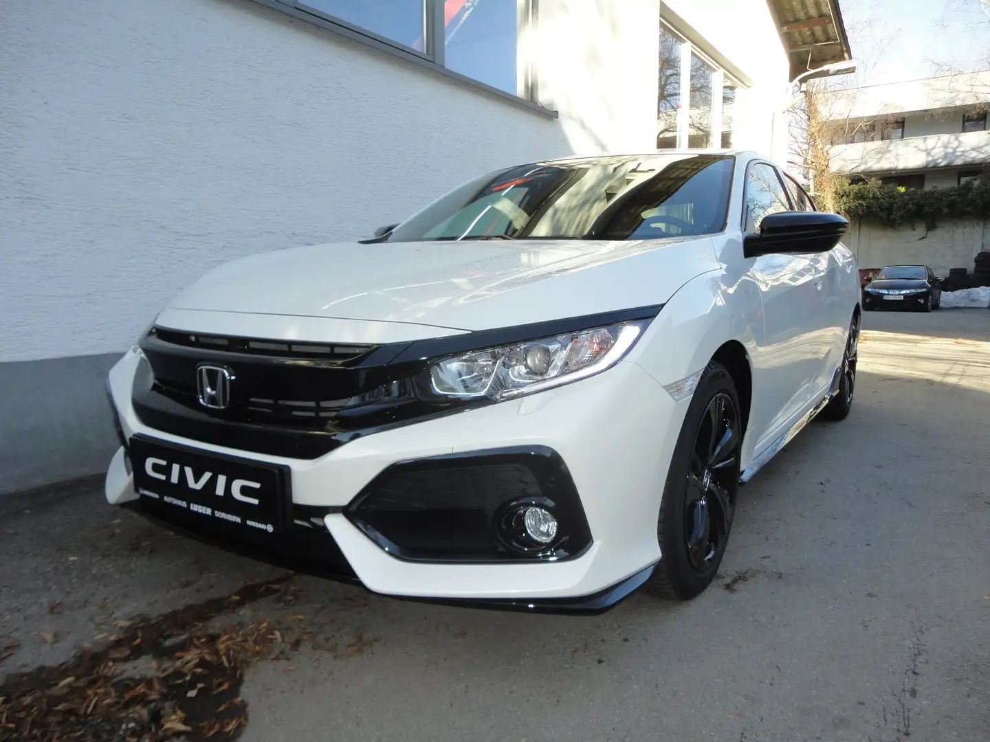 Honda Civic 1.0 Dynamic Limited Edition Weiß - 1