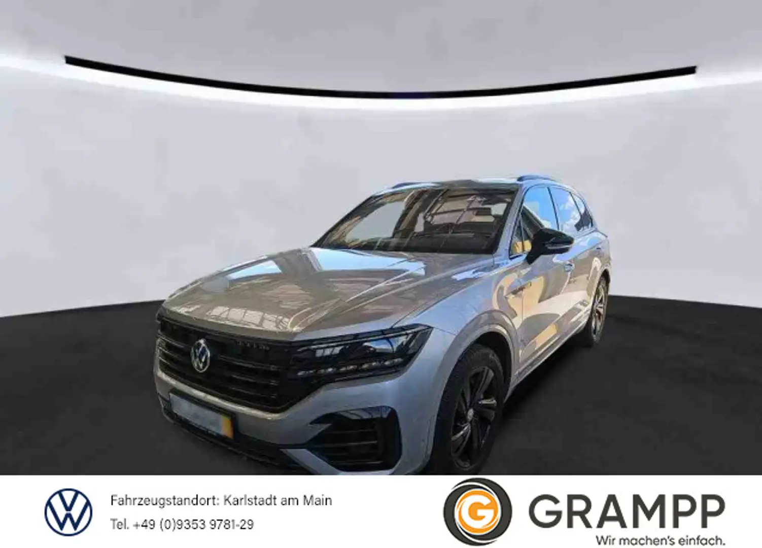 Volkswagen Touareg "R" 3.0TSI eHybrid +AHK+LUFT+MASSAGE+ Silver - 1