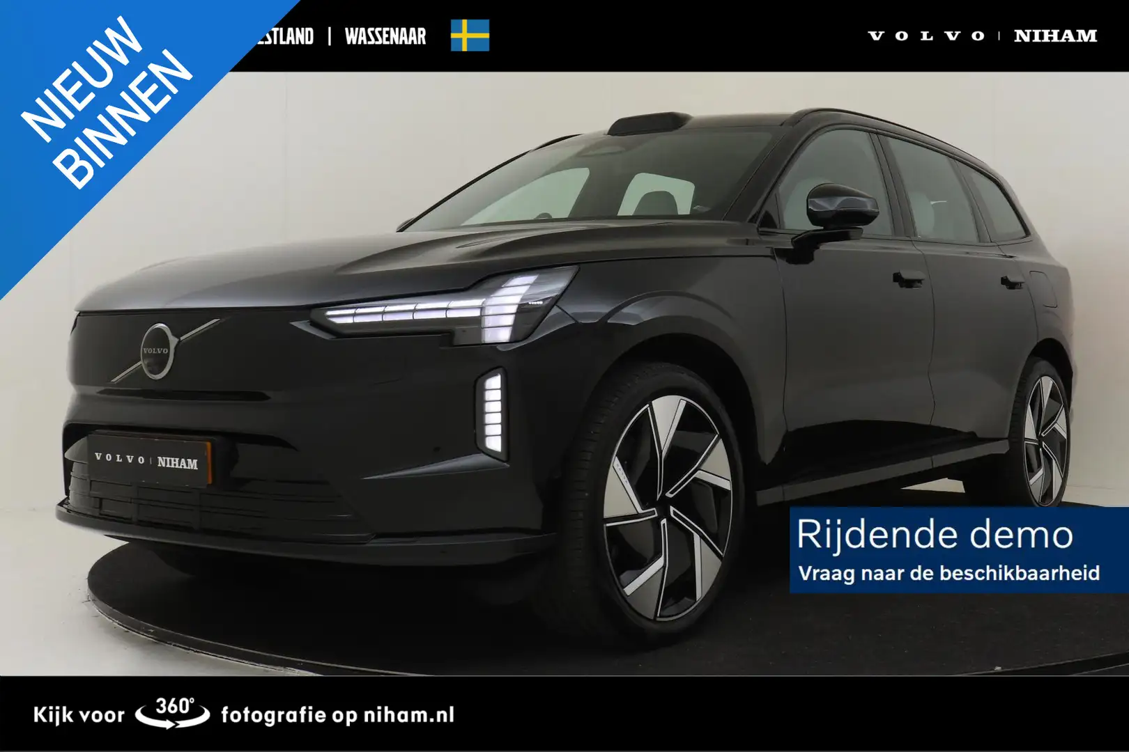 Volvo EX90 TWIN MOTOR PERFORMANCE ULTRA 7p. 111 kWh -PANO.DAK Noir - 1