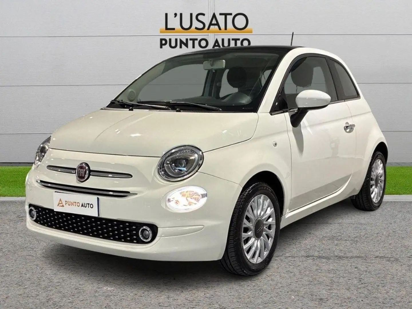 Fiat 500 1.2 Lounge Blanc - 1