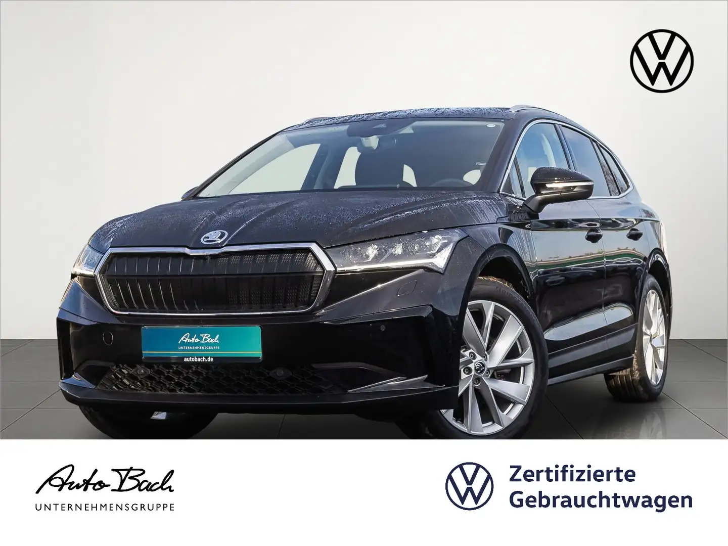 Skoda Enyaq 60 Navi LED ACC CarPlay EPH Schwarz - 1