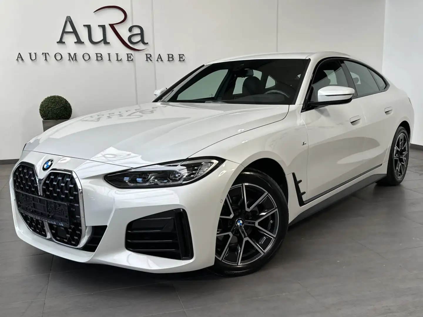 BMW 420 xDrive M-Sport NAV+LED+H&K+KAMERA Blanc - 2