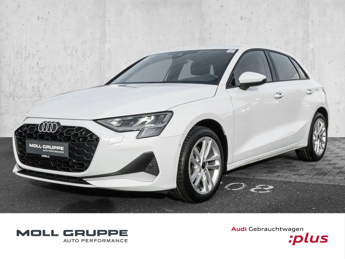 Audi A3 Sportback advanced 30 TFSI Schaltgetriebe AHK Weiß - 1