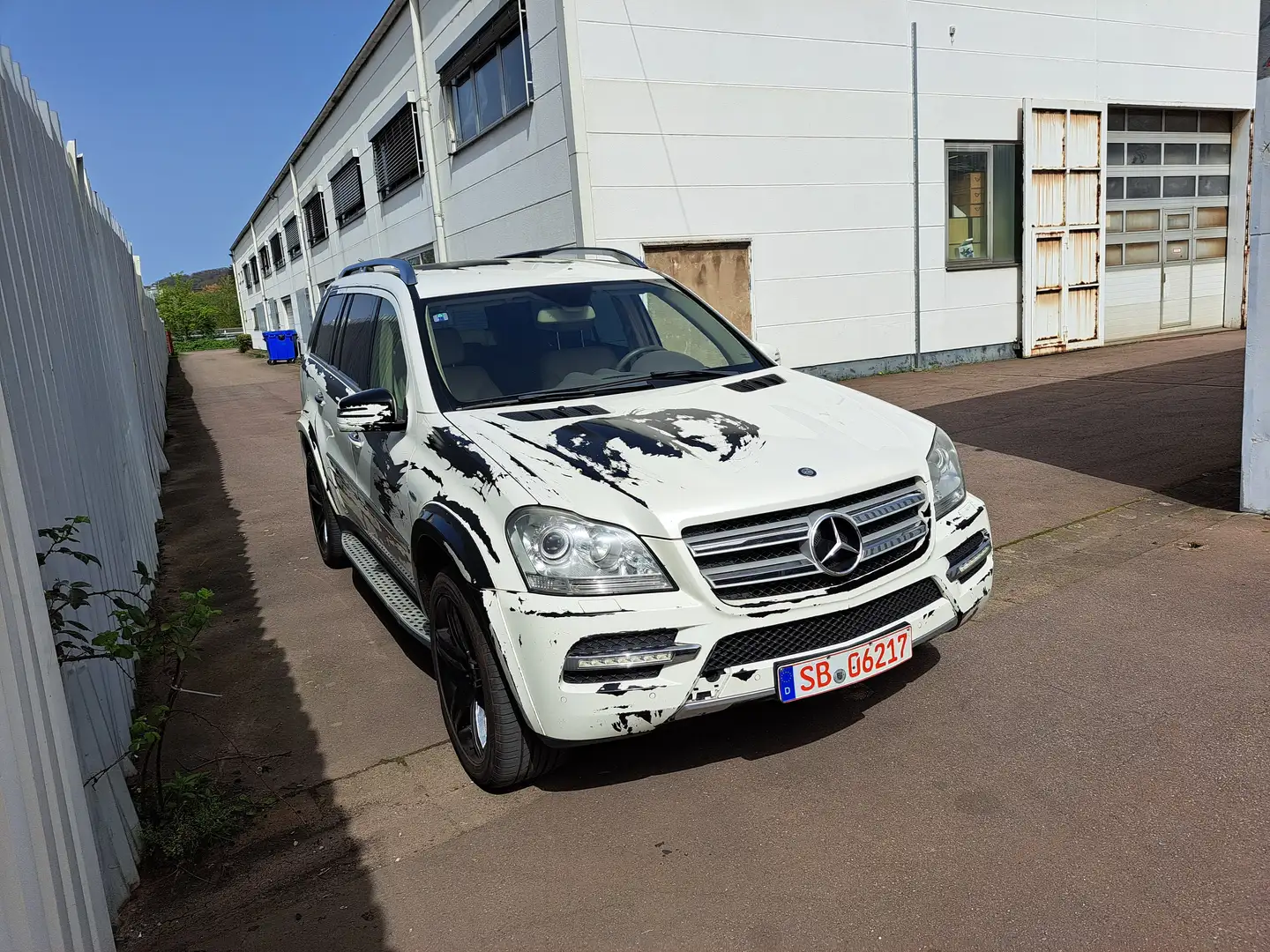 Mercedes-Benz GL 350 7-Sitzer 4x4 Allrad DESIGNO 21 AMG TÜV 12.25 Weiß - 1
