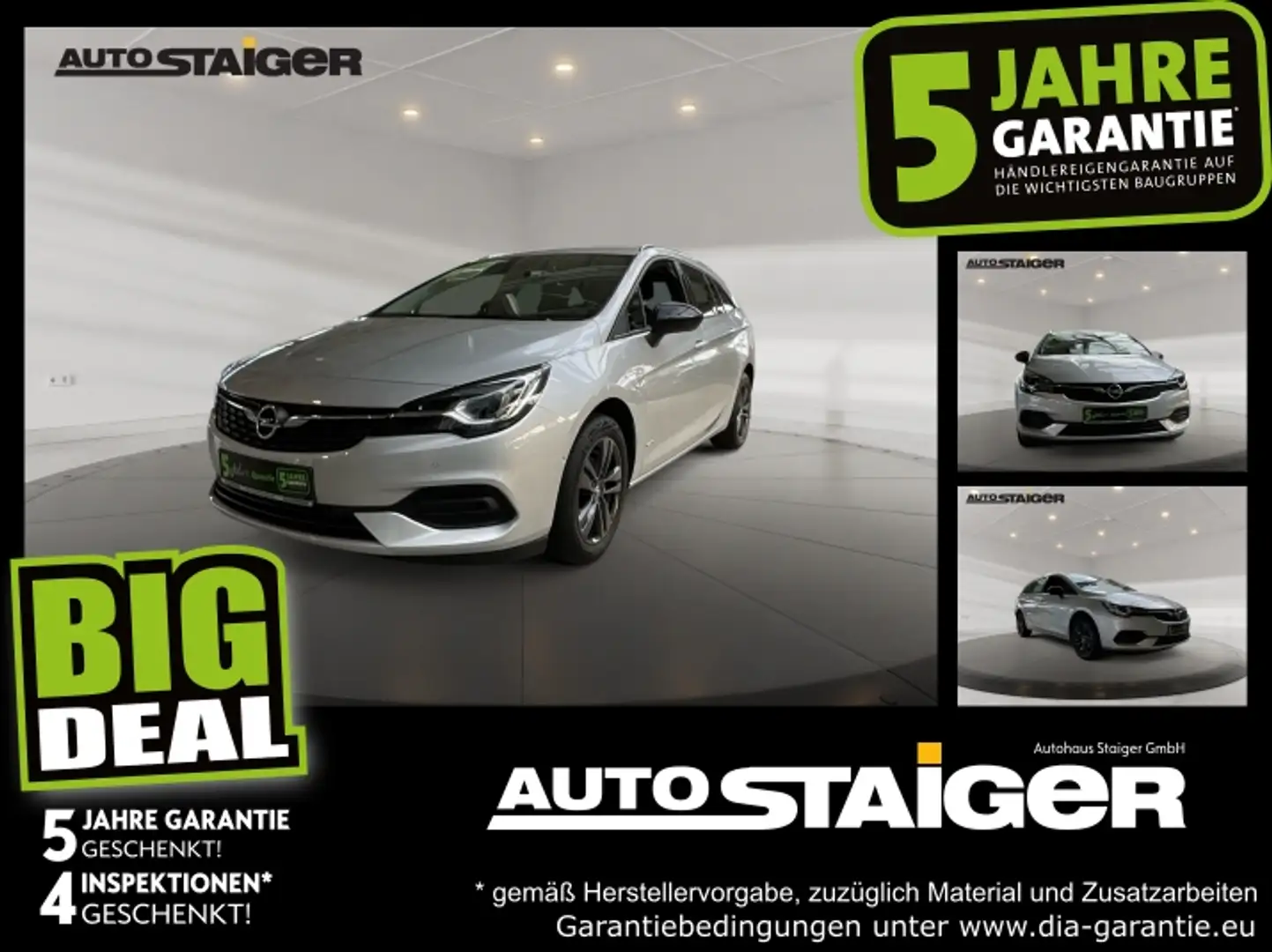 Opel Astra K ST 1.2 T Design&Tech Navi LED Sitzh Plateado - 1
