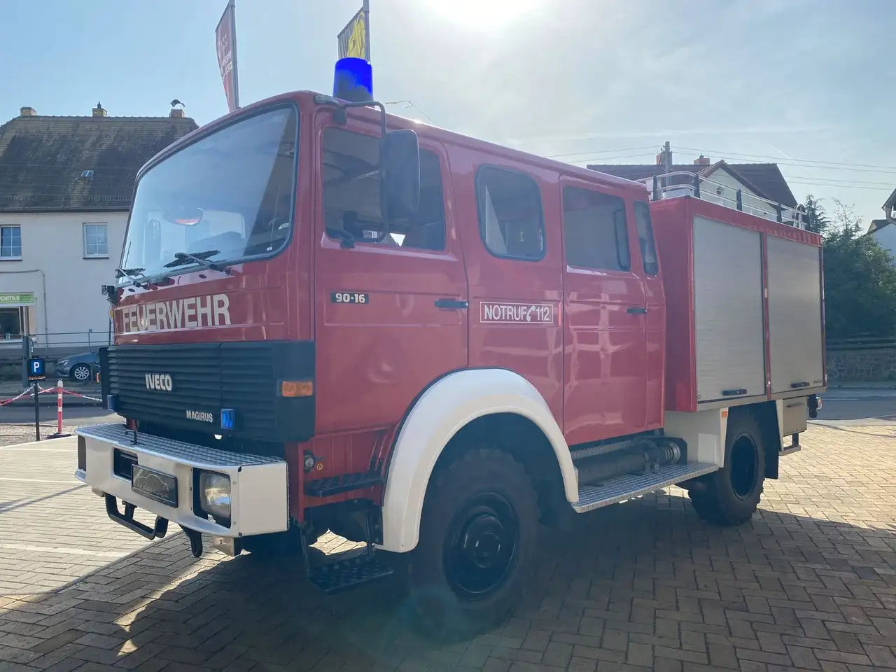 Iveco Magirus 75-16 AW LF 8/6 4x4 Allrad Singlebereif., foto 3