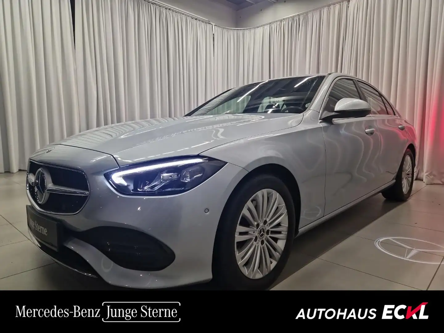 Mercedes-Benz C 200 d Winterp. Silber - 1