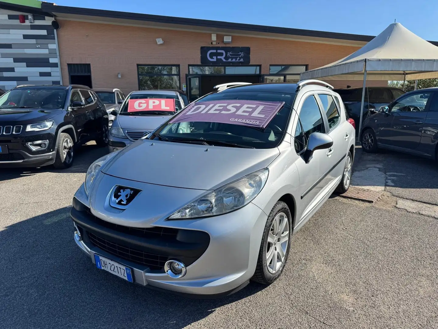 Peugeot 207 207 1.6 HDI 110CV SW XS CIEL 2007 Argent - 1