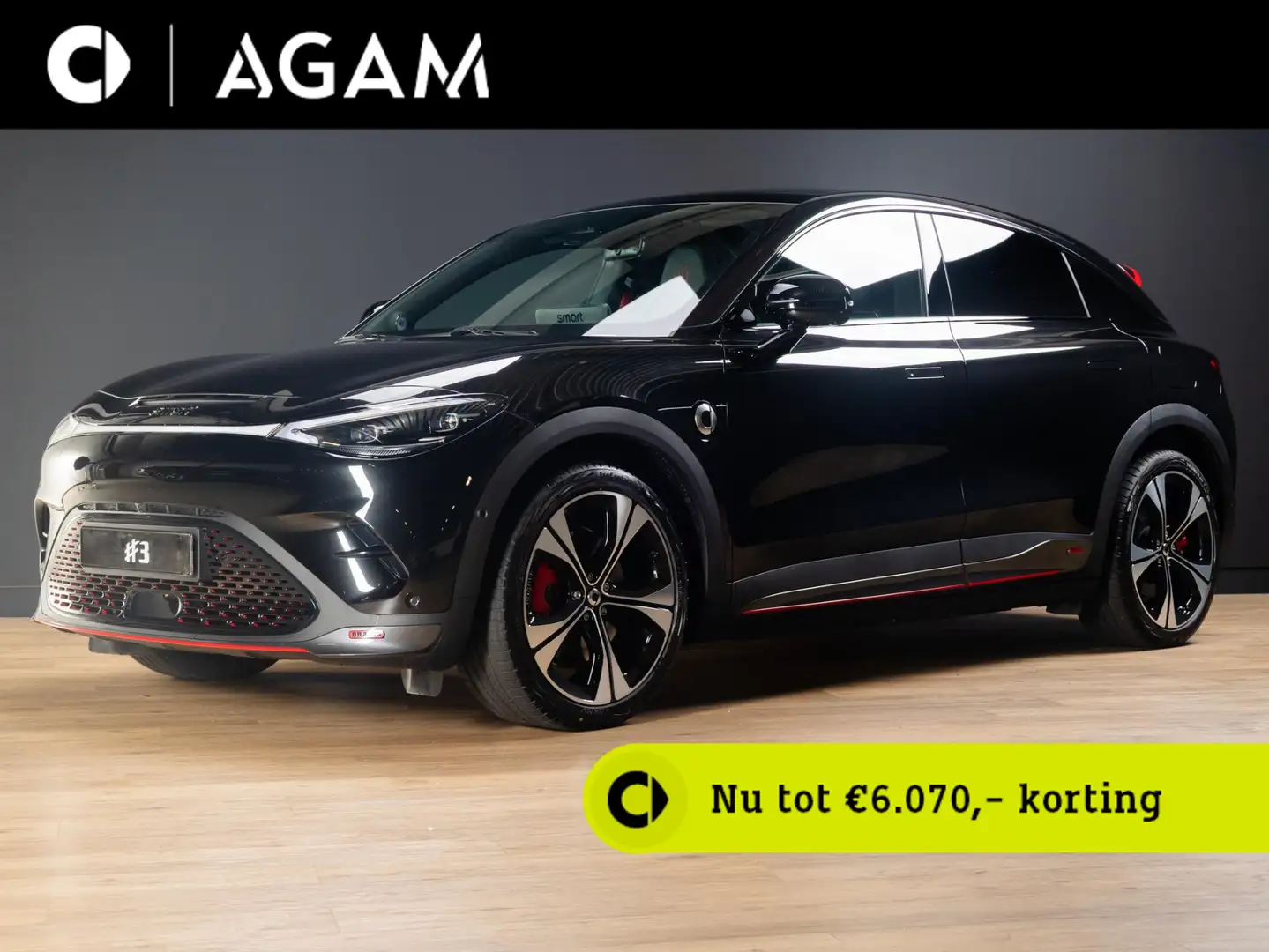smart #3 BRABUS 66 kWh Noir - 1