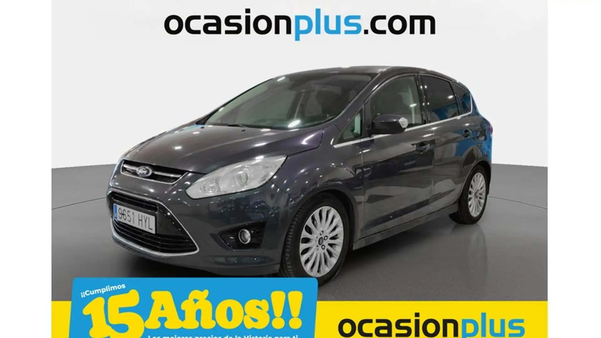 Ford C-Max 1.0 Ecoboost Auto-S&S Titanium 125 Gris - 1