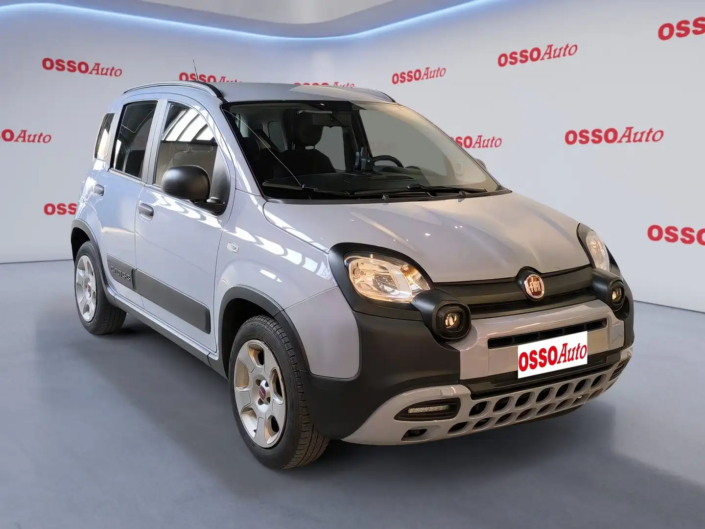 Fiat Panda 1.0 BENZINA HYBRID 69 HP NEOPATENTATI Grigio - 2
