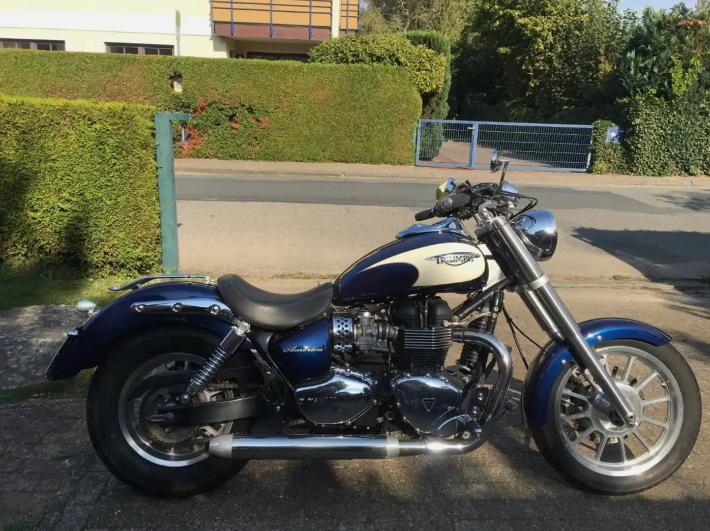 Triumph America LT Blue - 2