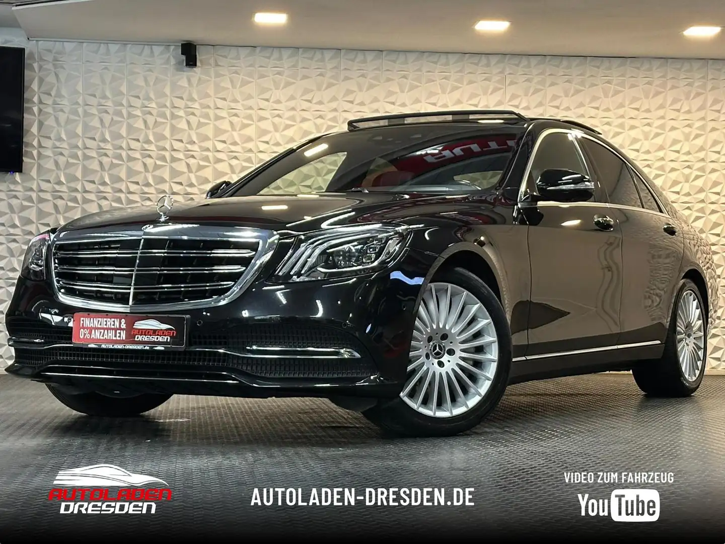 Mercedes-Benz S 400 S400d 4M* MULTIBEAM#PANO#HUD#MASSAGE#LUFT#KEYLE Black - 1